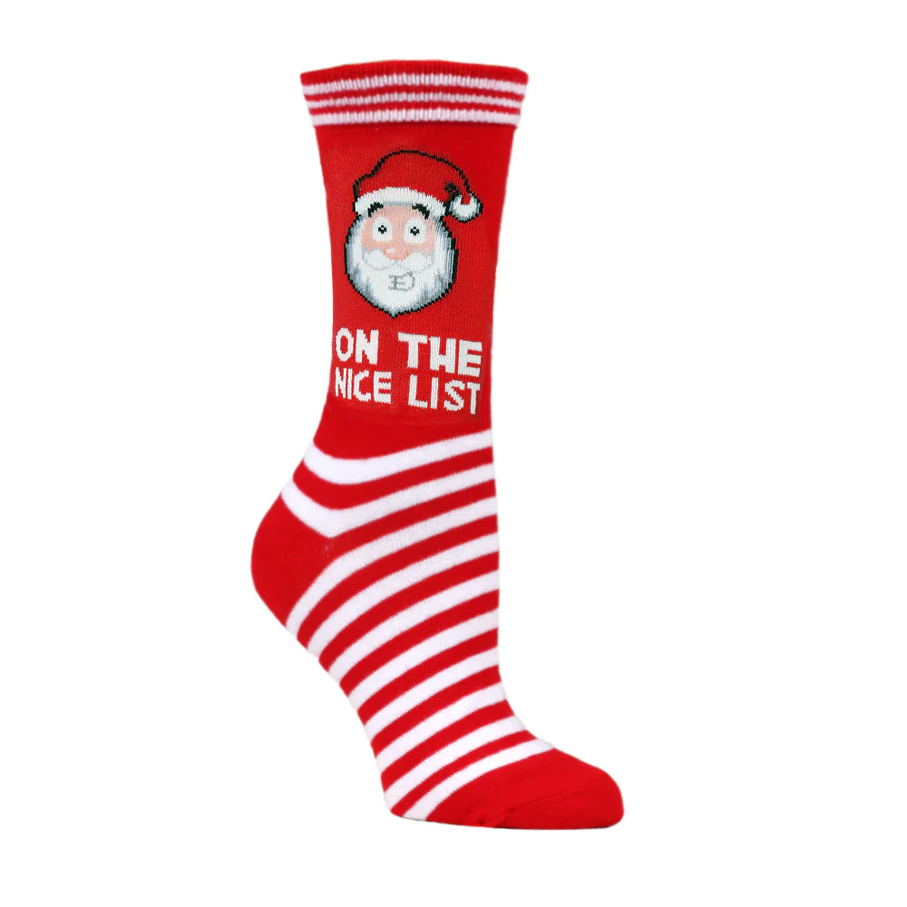 Christmas stockings new elk men's and women's stockings medium tube socks - Image 5