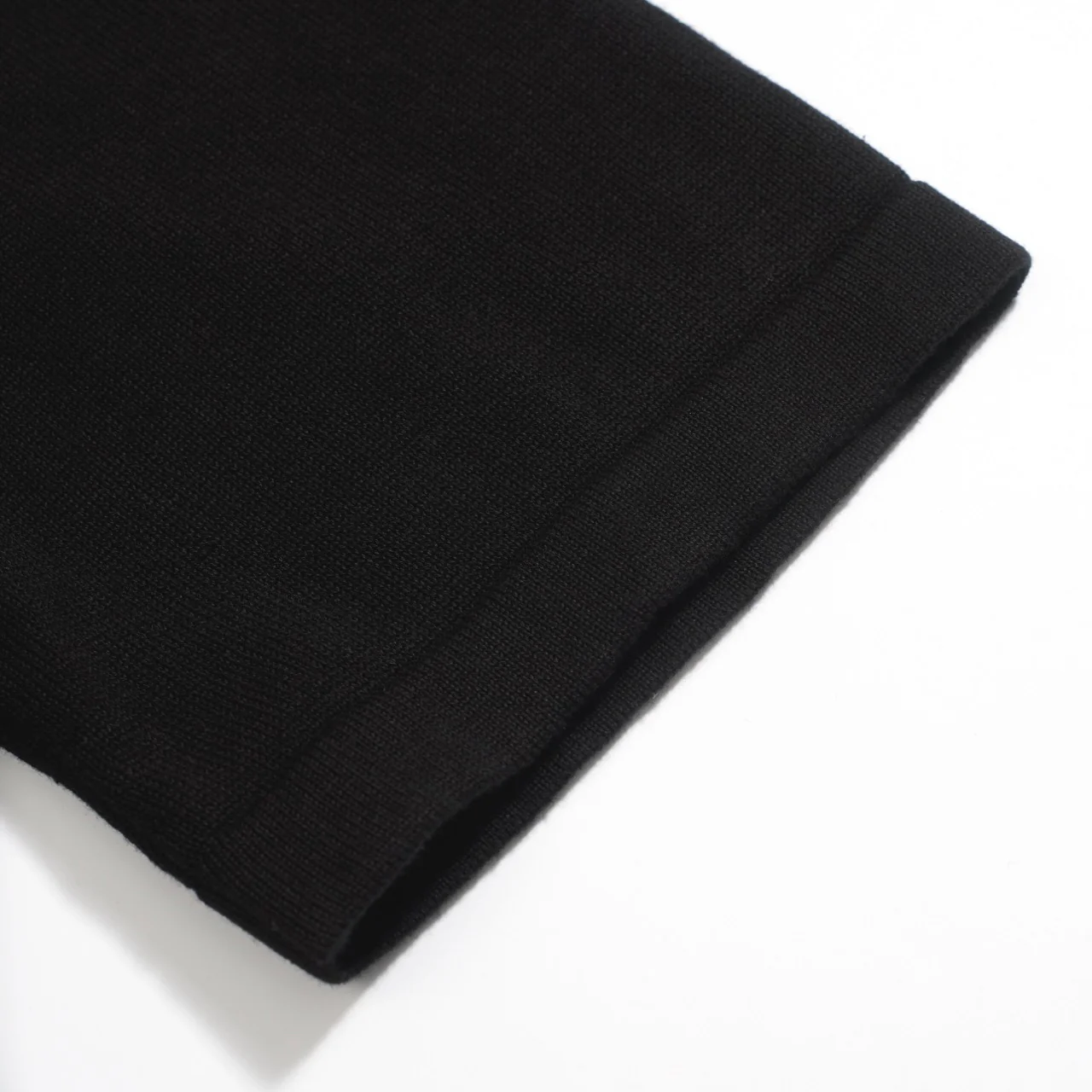 Men's black pocket knit cardigan - Image 6