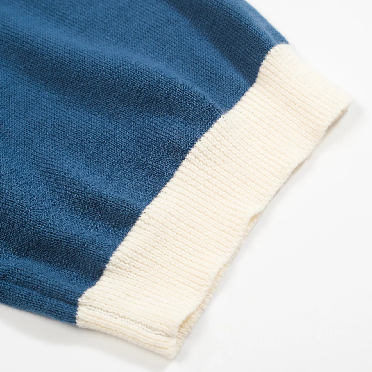 Men's blue cat knit T-shirt- Designed by Lim Heng Swee - Image 6