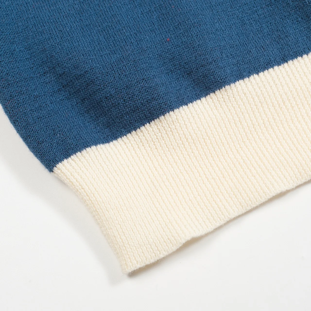 Men's blue cat knit T-shirt- Designed by Lim Heng Swee - Image 9