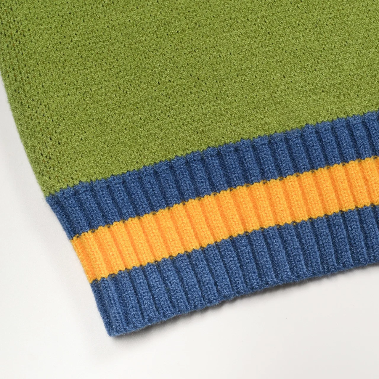 Men's blue puppy basketball jacquard vintage knitwear - Image 5