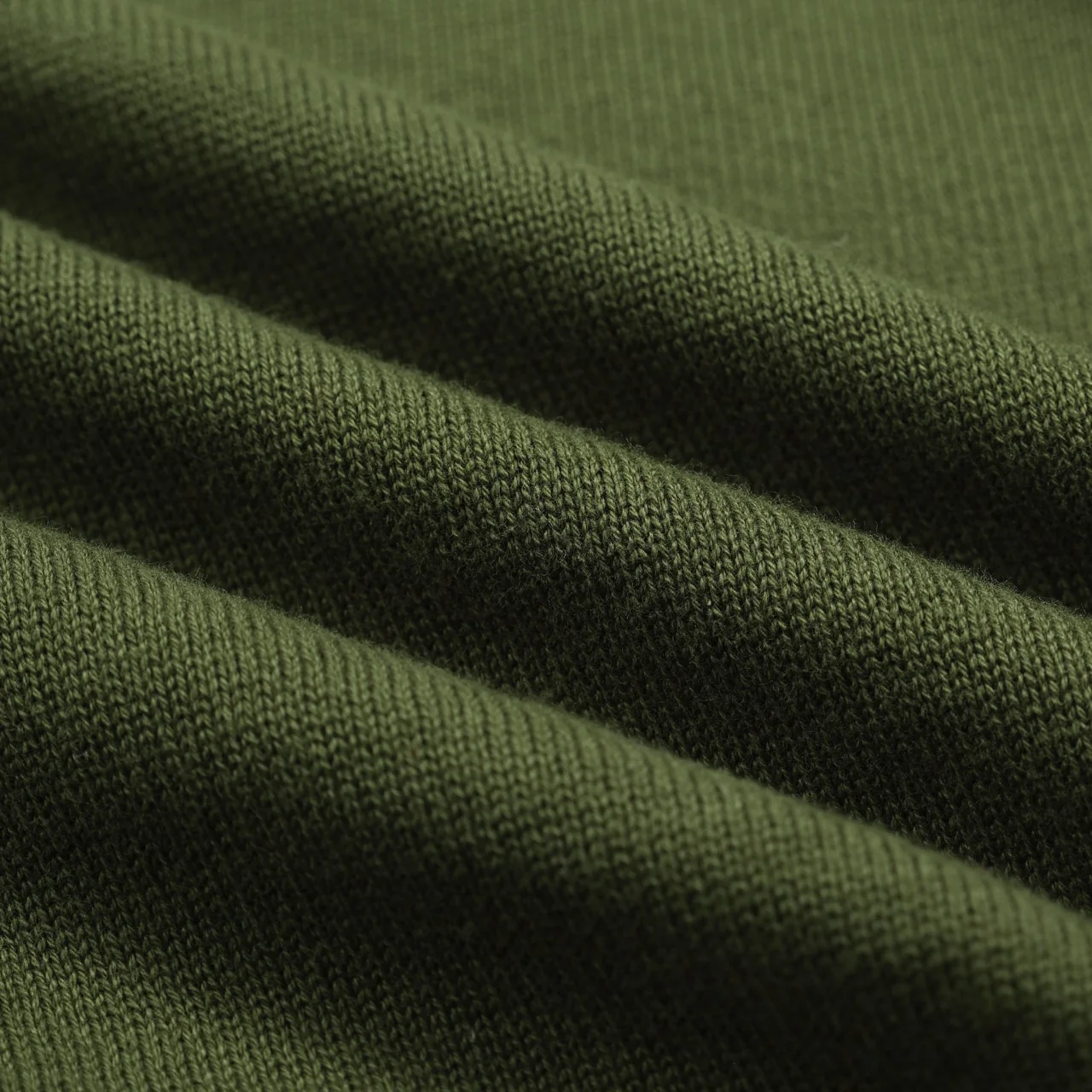 Men's green retro grid jacquard knitted cardigan - Image 9