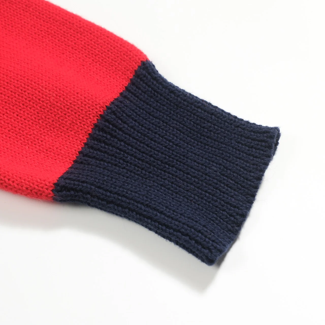 Men's multi-color striped retro-style knitted polo shirt - Image 6