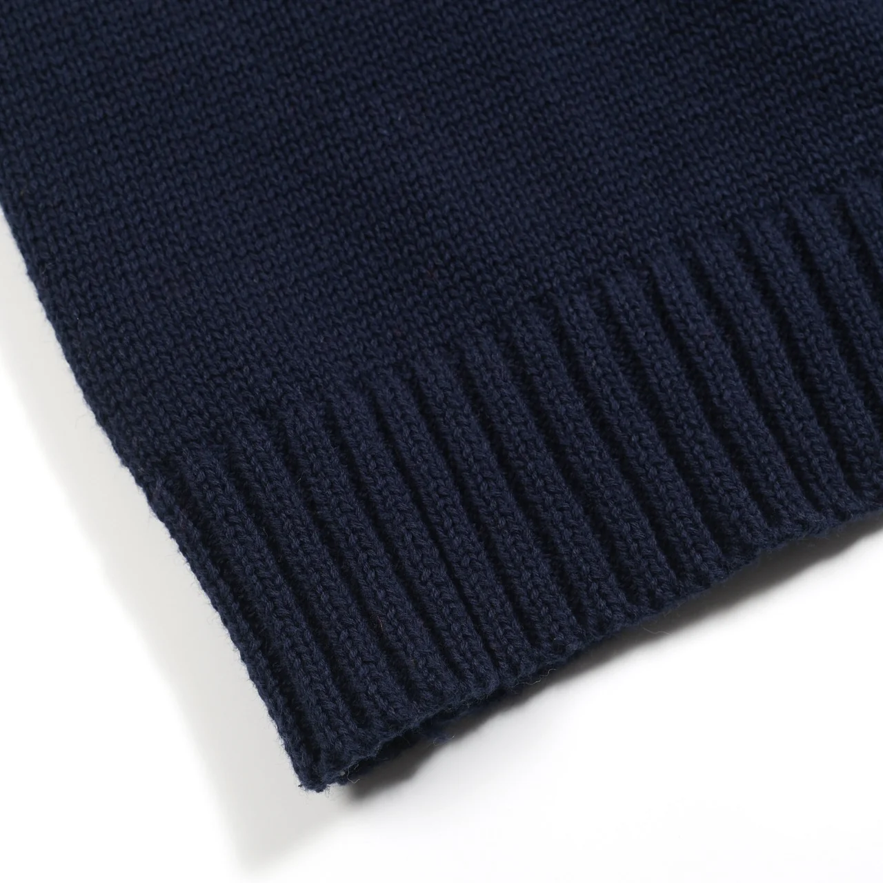 Men's multi-color striped retro-style knitted polo shirt - Image 7