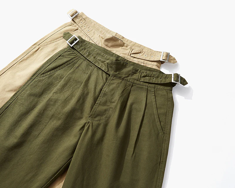 Men's Retro Casual Khaki British Army Gurkha Bermuda Trousers - Image 18