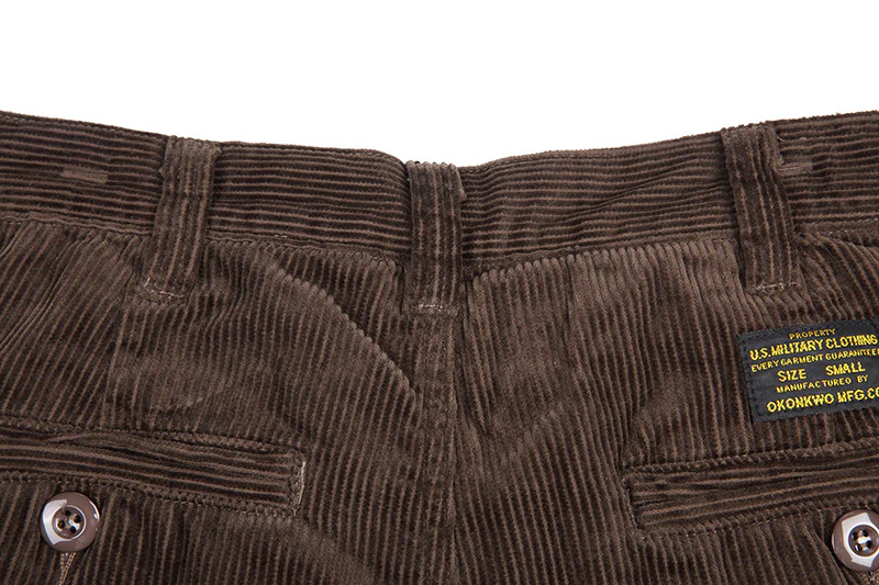 Men's Retro Casual Straight Thick Corduroy Trousers - Image 7