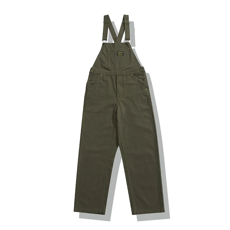 Men's retro casual suspender overalls jumpsuit - Image 3