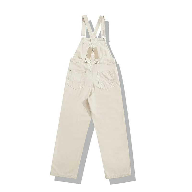 Men's retro casual suspender overalls jumpsuit - Image 6