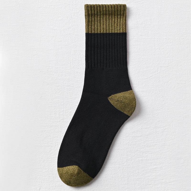 Men's Socks High Tube Thickened Winter Long Tube Terry Men's Socks - Image 5