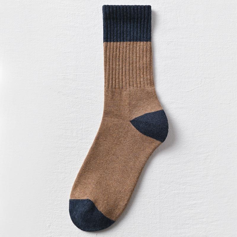 Men's Socks High Tube Thickened Winter Long Tube Terry Men's Socks - Image 6