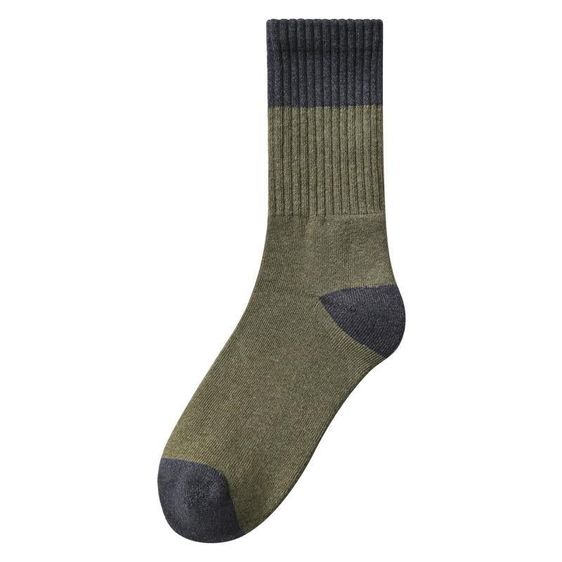 Men's Socks High Tube Thickened Winter Long Tube Terry Men's Socks - Image 9