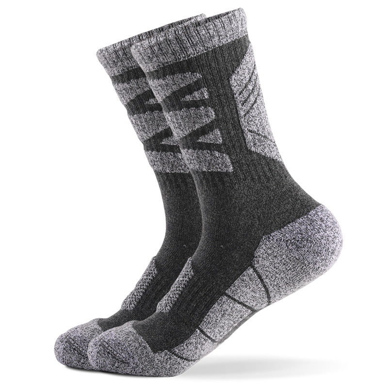 Outdoor Mountaineering Running Hiking Socks Sweat-Absorbent Knee-High Sports Socks - Image 5