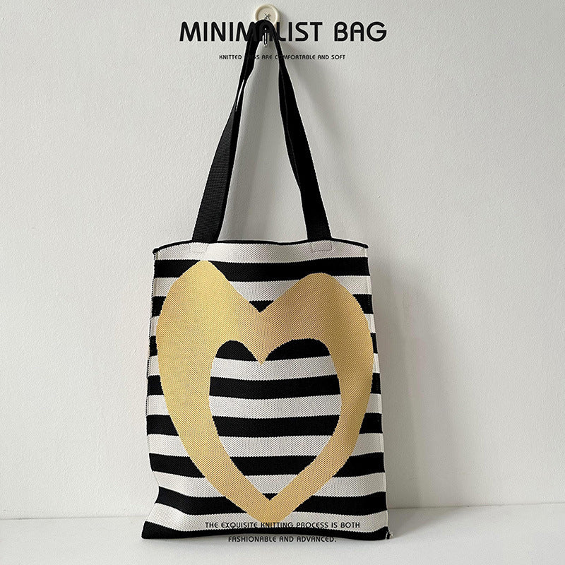 Panda-Cat Knitted Shoulder Bag - Image 23
