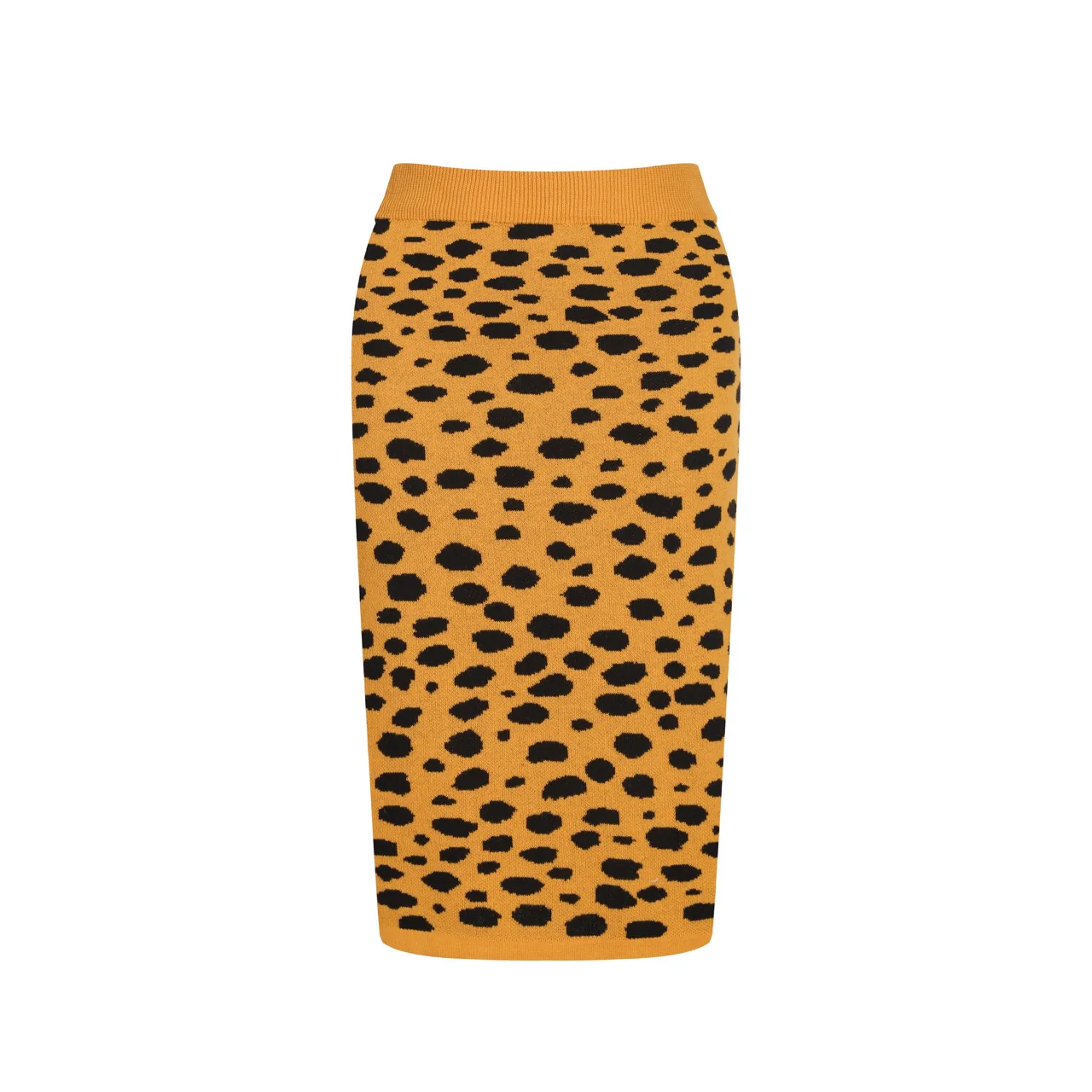 Women’s Green Leopard Print Knit Set with Cheetah Graphic - Image 5