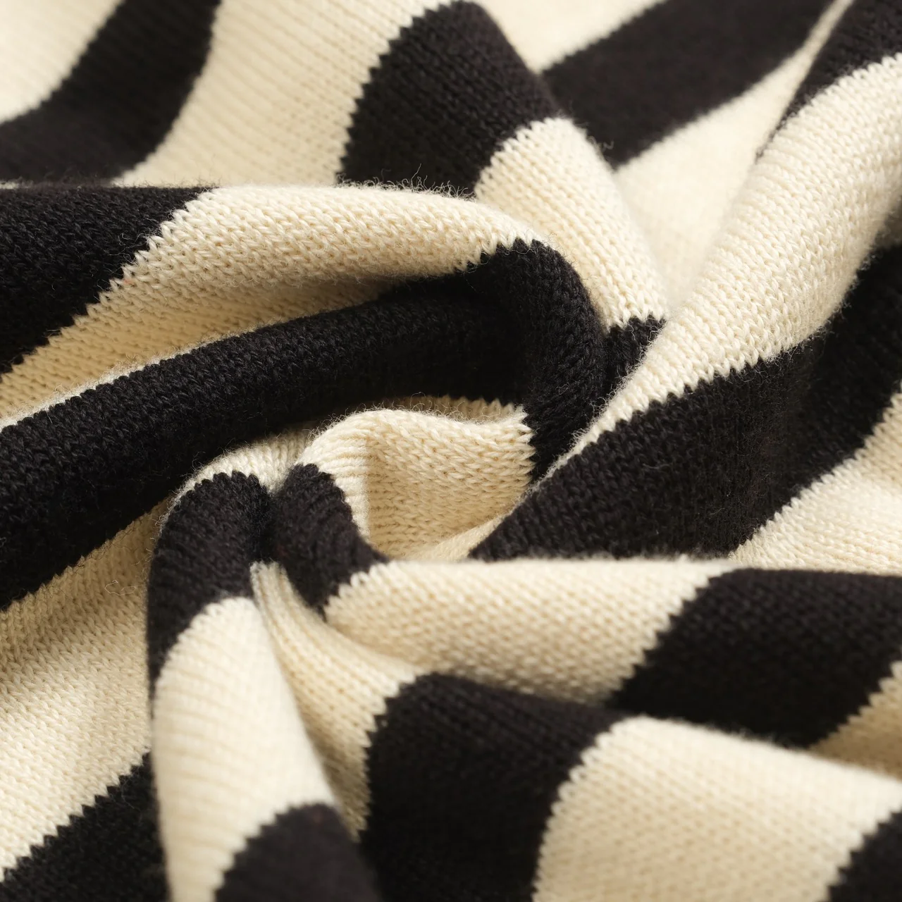 Women's apricot stripe embroidered bird knitwear - Image 11