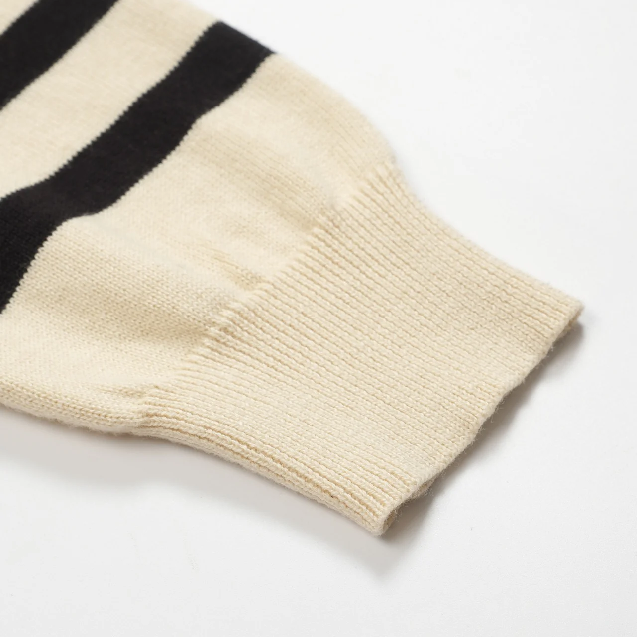 Women's apricot stripe embroidered bird knitwear - Image 8