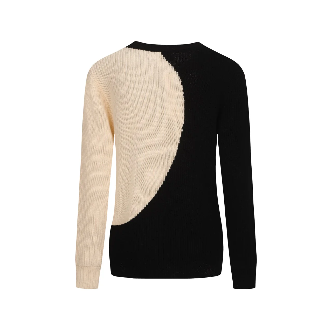 Women's black collage art vintage knitwear - Image 3