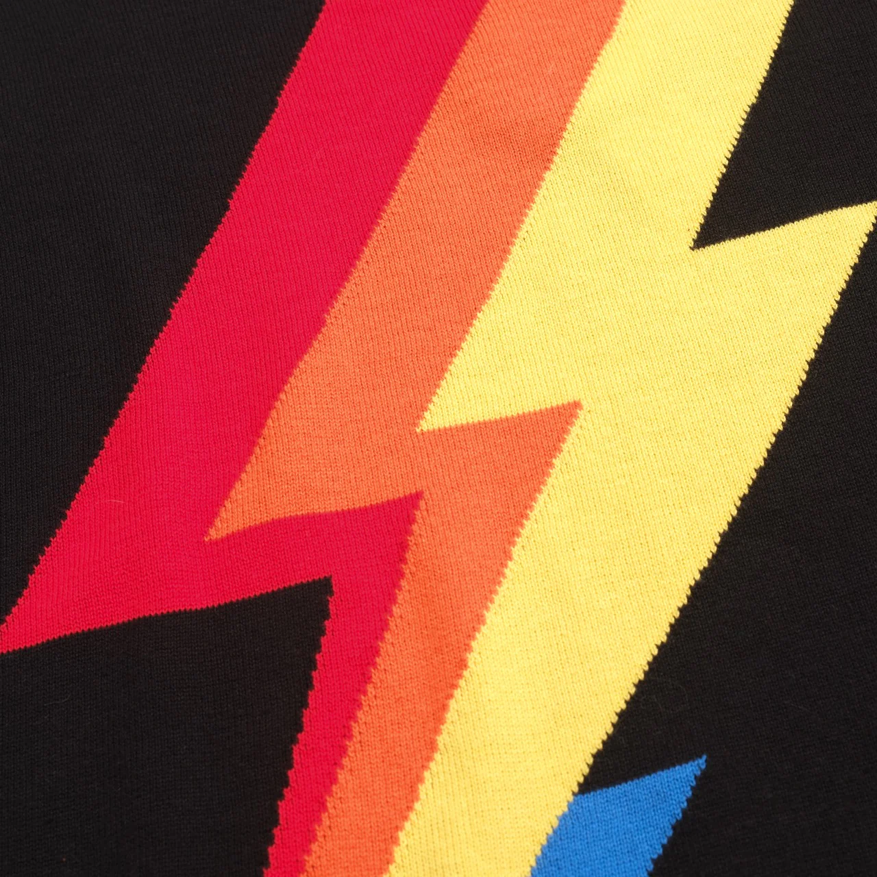Women's Black Lightning 1970s jacquard knitwear - Image 2