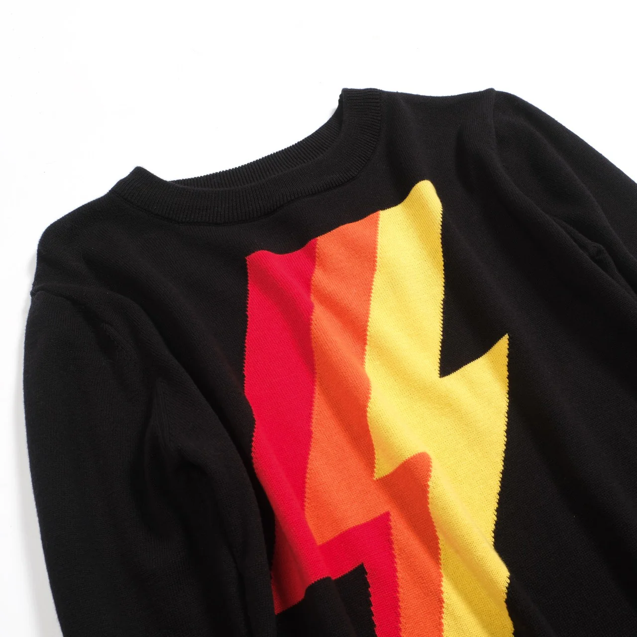 Women's Black Lightning 1970s jacquard knitwear - Image 9