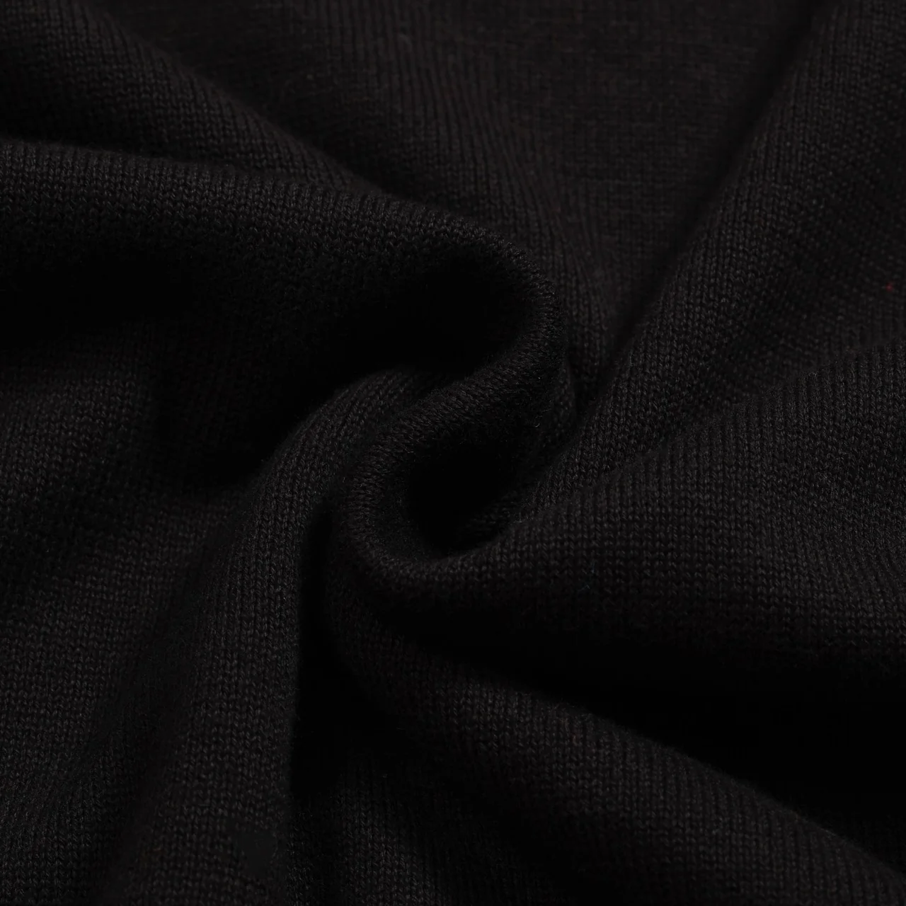 Women's black love jacquard bubble sleeve knitwear - Image 8