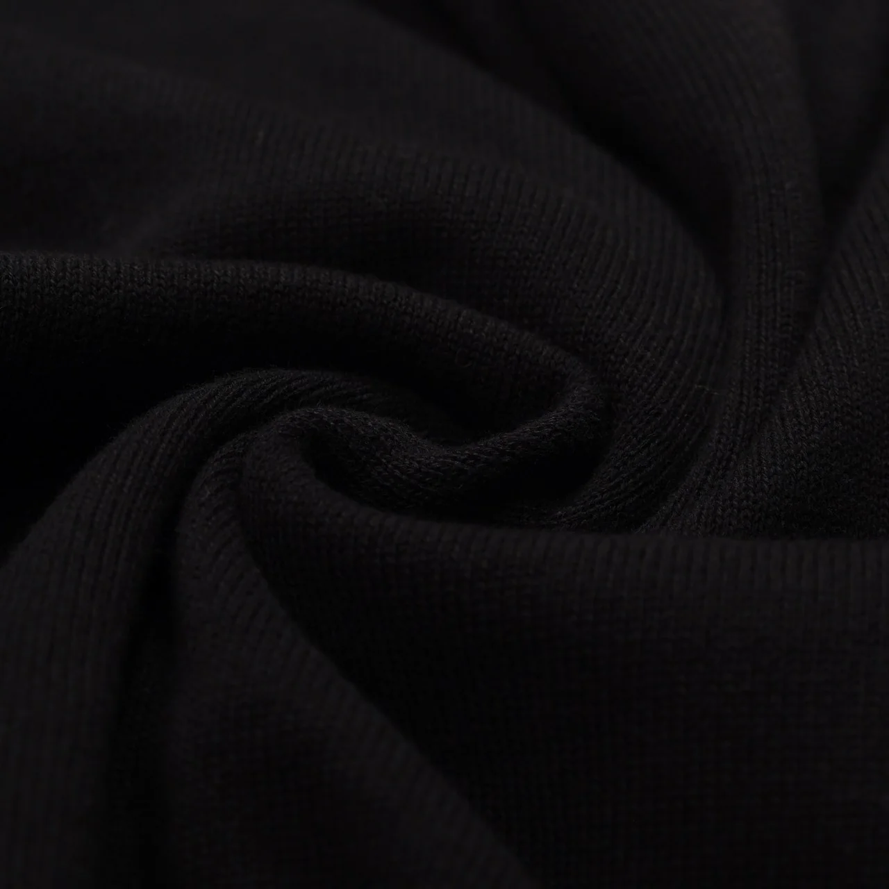 Women's black rose embroidered knit cardigan - Cropped Length - Image 9
