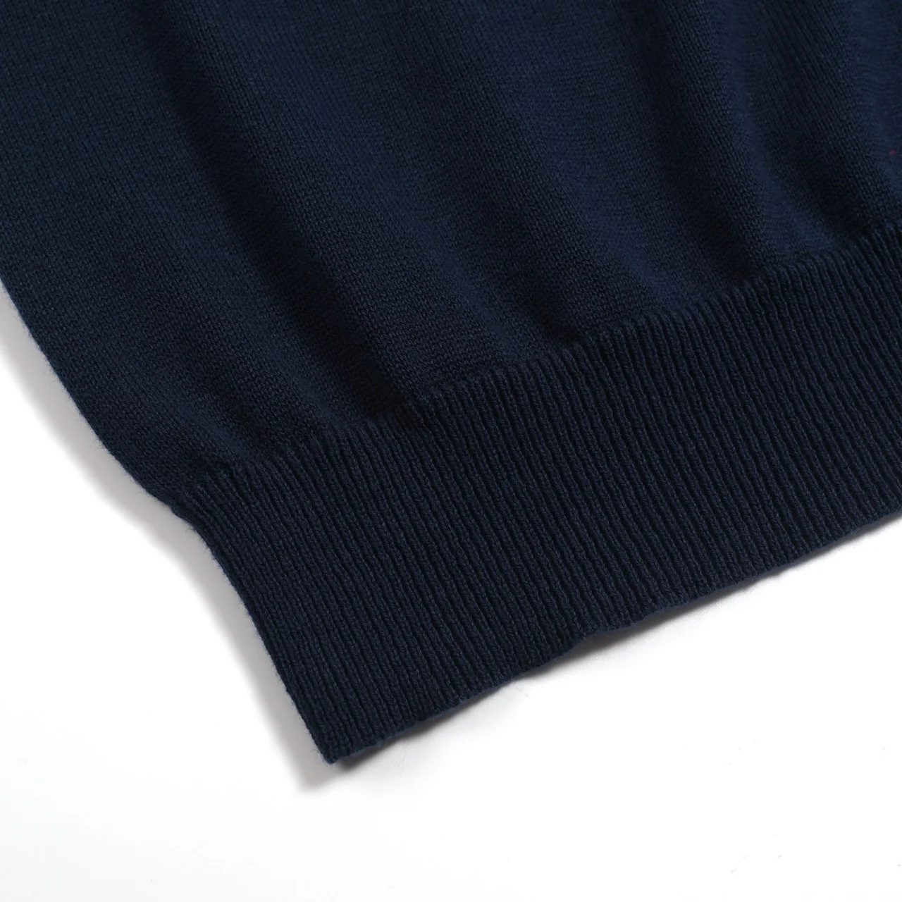 Women's dark blue embroidered bubble sleeve knitwear - Image 7