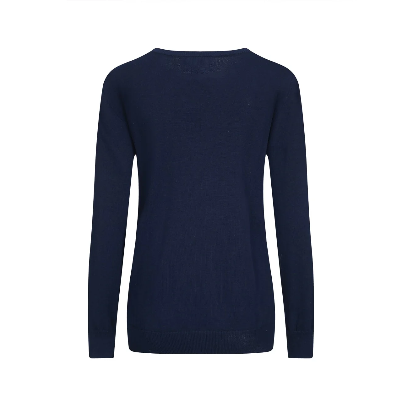 Women's dark blue Halloween night jacquard knitwear - Image 3