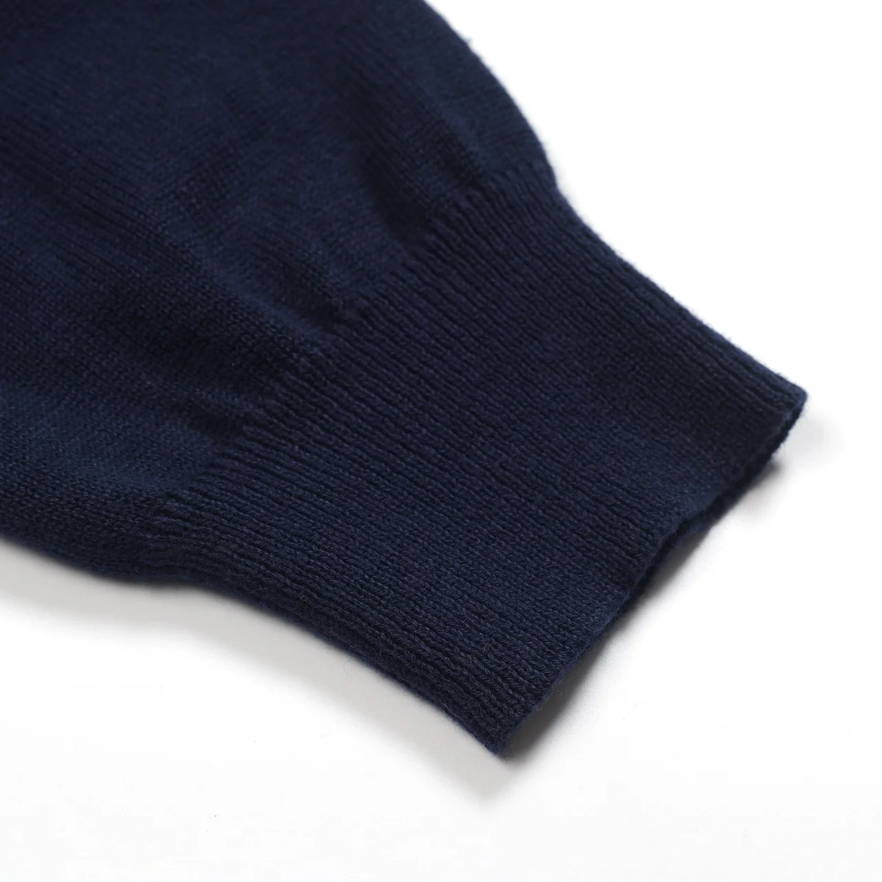 Women's dark blue wavy stripe knitwear - Image 8