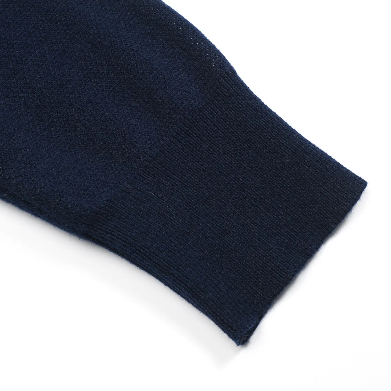 Women's dark blue floral classic retro art jacquard knitwear - Image 7