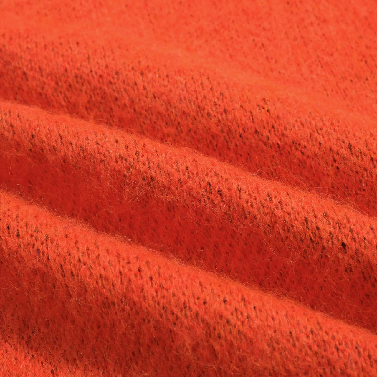 Women's orange vintage cat flower jacquard knitwear - Image 8