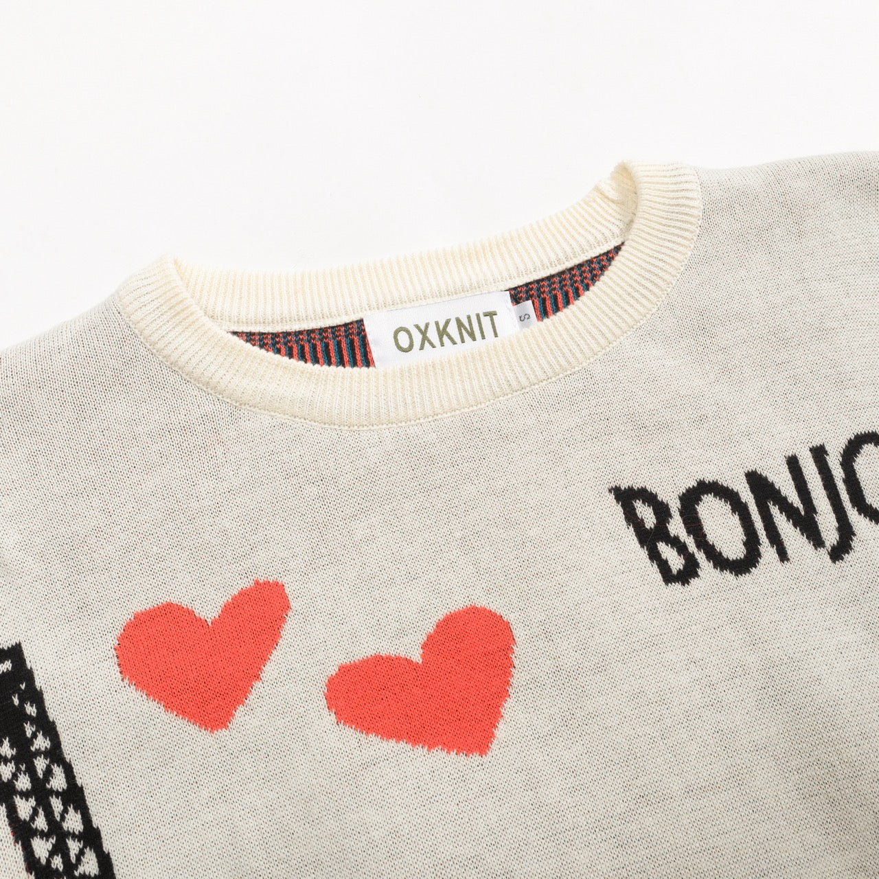 Women's white Paris Tower theme knitwear - Image 4