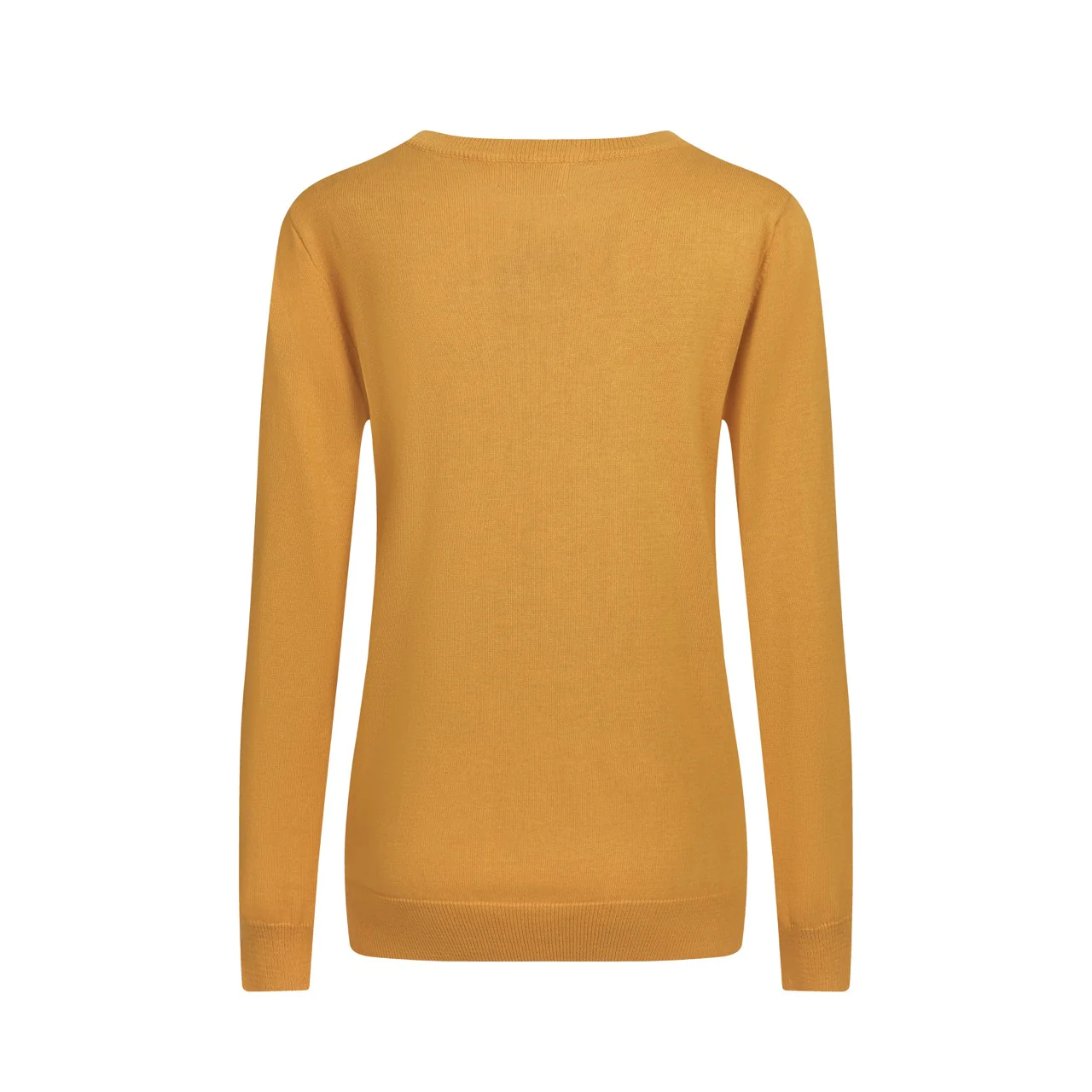 Women's yellow Owl jacquard vintage knitwear - Image 3